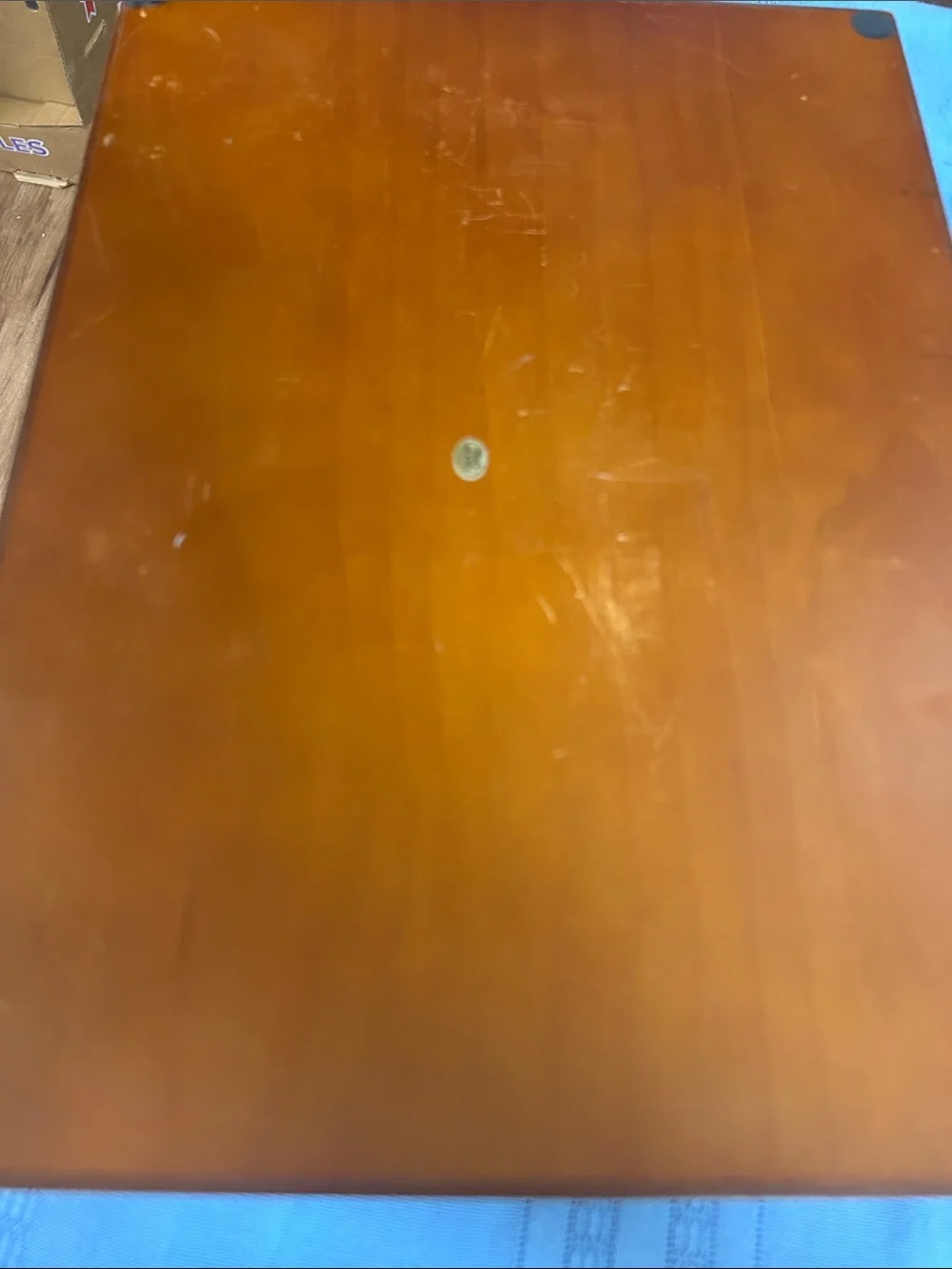 Wooden Lined Flatware Chest